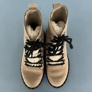 Sorel Lennox Shearling Cozy Canoe Tan Suede‎ Lace Up Lug Sole Boots thumbnail 7