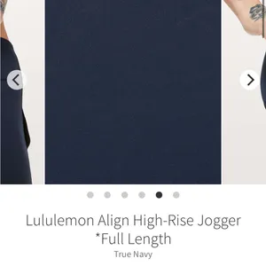 Lululemon Align High-Rise Jogger 28” True Navy Size 4 GUC True Navy thumbnail 4