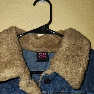 ezekiel Women's Blue Jean Jacket Size L 100% Cotton Size L. In Good Condition thumbnail 12