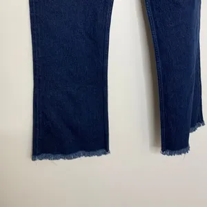 Wandler Daisy Flared Dark Blue Jeans Womens Size 26 thumbnail 4