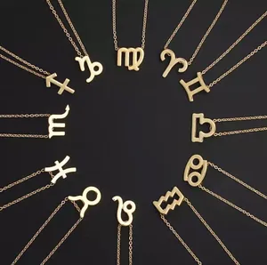 🆕Leo Zodiac Astrology Pendant Necklace thumbnail 4