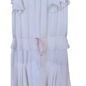 Love Shack Fancy Coquette Ruffle Tiered Maxi Dress Medium Ivory Romantic Bridal thumbnail 5