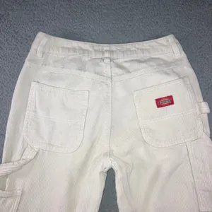 Dickies Corduroy Carpenter Pants Womens 1 25 Cream Skater Utility Fit 28x29.5 thumbnail 2