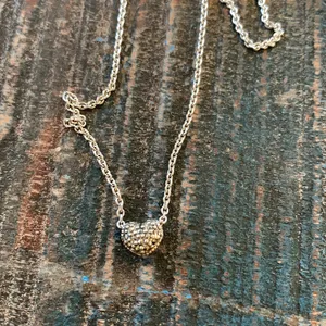 Sterling silver rhinestone heart (2 thumbnail 2