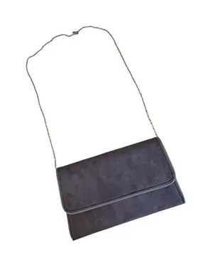 Lulus Purse Brown Clutch Crossbody Brown Foldover Removable Chain Strap NWT thumbnail 1
