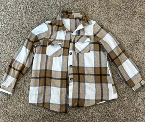 Flannel Shacket Multiple thumbnail 1