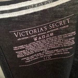 Victoria's Secret Black and Red Sleep Wear thumbnail 2