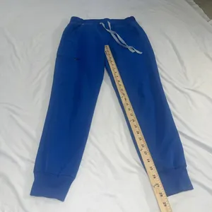 Figs Technical Collection Hospital Scrubs Pants (Women's X-Small) Blue XS Jogger thumbnail 4