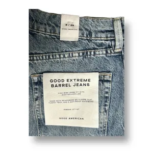 Good American 8/29‎ Extreme Barrel Jeans Indigo Balloon Wide Leg High Rise 90s thumbnail 9