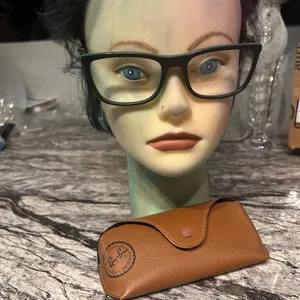 Ray-Ban Women’s Black Frame Glasses with Brown Case FRAME AND CASE ONLY thumbnail 3