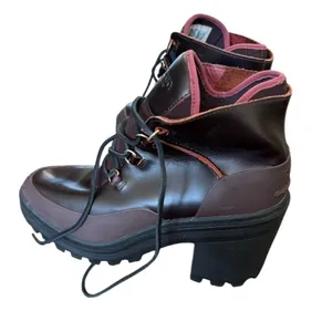Sperry Pretty Tough Waterproof‎ High-Heeled Boots Rust 10 thumbnail 3