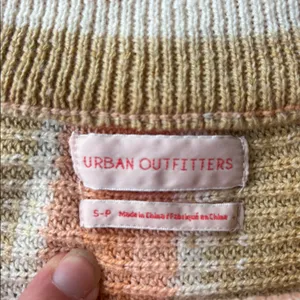 URBAN OUTFITTERS Uo Stella‎ Slouchy Pullover Sweater In Neutral Multi Sz S ♣️ thumbnail 3