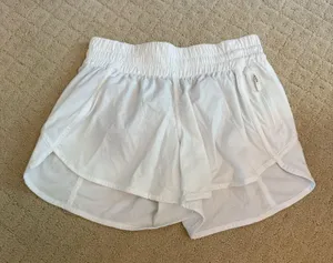 White Lululemon Shorts thumbnail 1