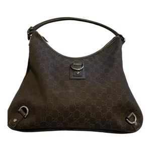 Gucci GG Canvas Abbey D-Ring Vintage Hobo Shoulder Bag thumbnail 2