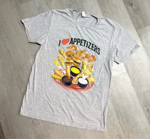 Fruit of the loom appetizer tee shirt thumbnail 1