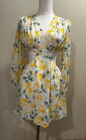 Sky to Moon Dress with Cutouts thumbnail 1