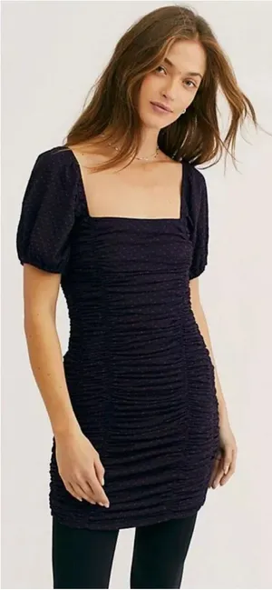 Free People "She's in Parties" Dress Size M Bodycon Festival Grunge Clubwear‎ thumbnail 1