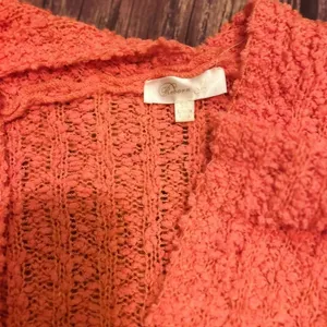 Women’s Reborn J Orange Cardigan NWOT Size 2X thumbnail 2