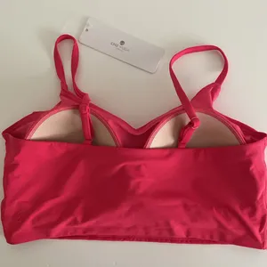 CRZ YOGA Womens Bikini swim bra Top pink Adjustable Straps Padded XL NWT thumbnail 3