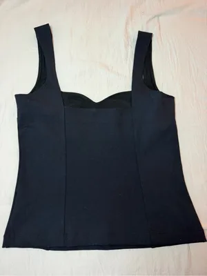 Free People Somewhere Sometime Cami in Black Size Medium thumbnail 4