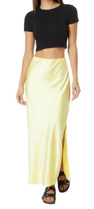 Madewell Satin Maxi Slip Skirt thumbnail 1