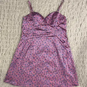 🍒Urban Thread Pink Mini Slip Ddress Size 14🍒 thumbnail 3