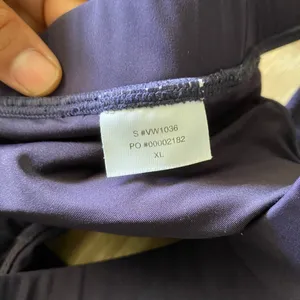 Vuori Sports Bra XL Navy Blue Strappy Back Yoga Workout Athletic Bra thumbnail 7