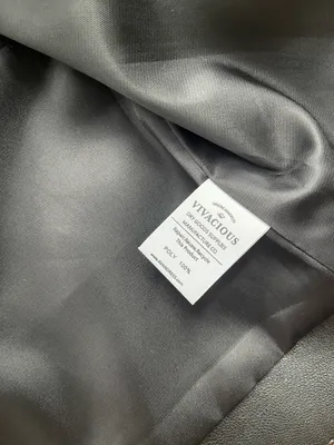 Black Faux Leather Jacket thumbnail 6