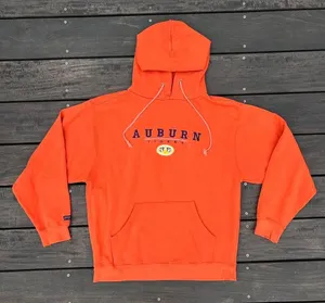 Vintage Orange Jansport Auburn Tigers Hoodie Sweatshirt Colligate Top thumbnail 1