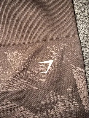 Gymshark Adapt Ombre Seamless Shorts in Penny Brown thumbnail 3