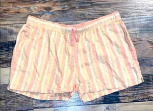 Patagonia draw string striped shorts size large thumbnail 1