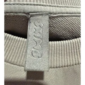 Skims Terry Crewneck Sweatshirt Womens Sz M Gray Pullover Cotton thumbnail 3