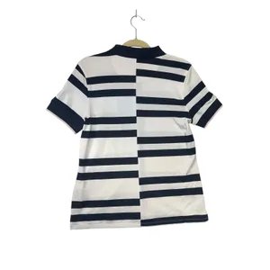 G/FORE Womens Navy White‎ Striped Golf Polo Shirt Size M NEW thumbnail 3
