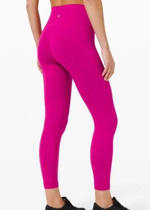 Lululemon Wunder Train High-Rise Tight 25" Leggings, Ripened Raspberry thumbnail 1