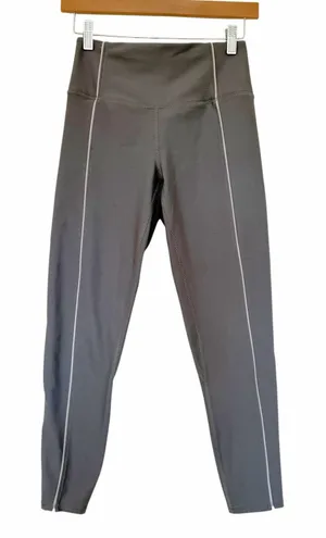 Abercrombie YPB Your Personal Best Gray Leggings Sz M thumbnail 1