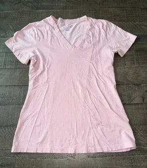 Universal Thread Women's Light Pink Short Sleeve Tee Size Small‎ thumbnail 1
