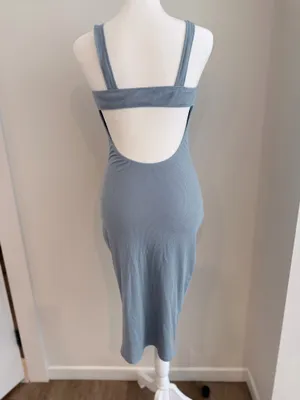 superdown Taylor Open Back Dress Slate thumbnail 5