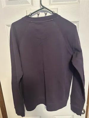 Patagonia Deep Purple Crewneck Sweatshirt with Chest Patch thumbnail 7