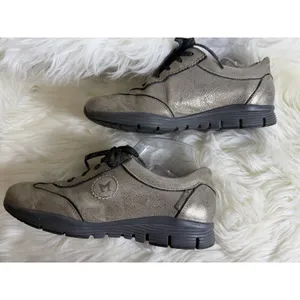 Mephisto Women's Size 7 Air Jet Runoff System Antique‎ Gold Leather Shoes modern thumbnail 6