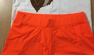 B21 New Womens 2Pc Hooters Girl Uniform Tank and Shorts Size fit Xs/Small/Medium thumbnail 2