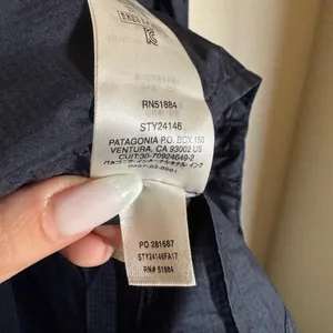 Patagonia Houdini‎ Jacket Sz XS Rain Packable Zip Hooded thumbnail 4