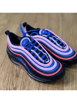 Size US 6Y Nike Air Max 97 GS Black Pink Blue (CT1578-001) Women’s US 7.5 thumbnail 2