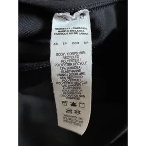 Nike Dri-FIT Women's Swoosh Graphic Sports Bra - Black/Silver Glitter , Size XS thumbnail 5