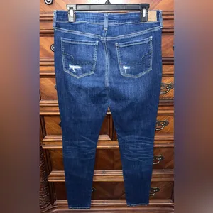 American Eagle Next Level Distressed High-Waisted Jeggings thumbnail 3