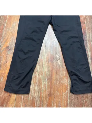 Nike Dri Fit Cropped Leggings Women's Medium Black thumbnail 3