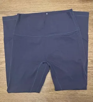 leggings by ThirdLove size large navy blue no pills 24" inseam thumbnail 1