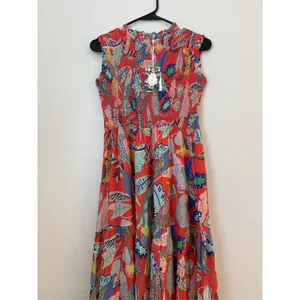 Oliphant Polly Coral dress Pink Size XS thumbnail 3