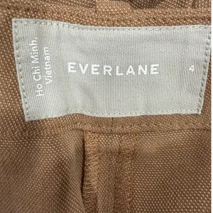 Everlane The Put Together Pleat Pant Toasted Coconut Brown Ankle Preppy NWT 4 thumbnail 7