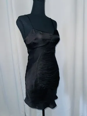 ZARA Dress Color Black thumbnail 5