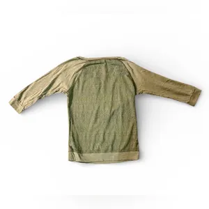 Poof! Sage Long Sleeve Women's Top Sz S thumbnail 4